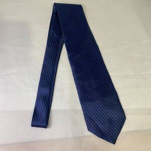 #6627 Haggar Navy Blue Mens Necktie, Tie